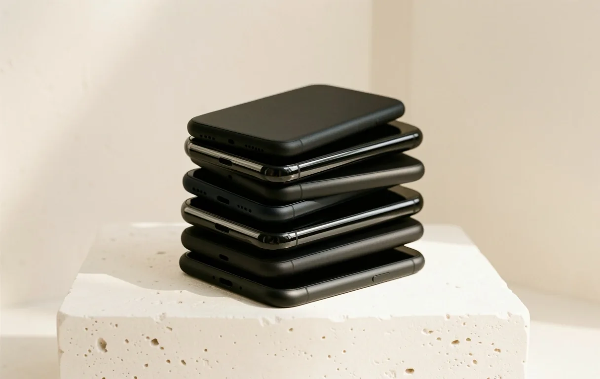 High-end mobile hardware specimens